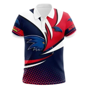 Adelaide Crows Polo Shirt, All Over Print Polo Shirt Adelaide Crows DAFL1296252041