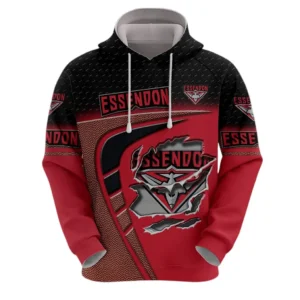 Essendon Hoodie, All Over Print Hoodie Essendon DAFL1306242025
