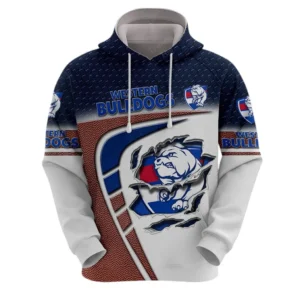 Western Bulldogs Hoodie, All Over Print Hoodie Western Bulldogs DAFL1306242026