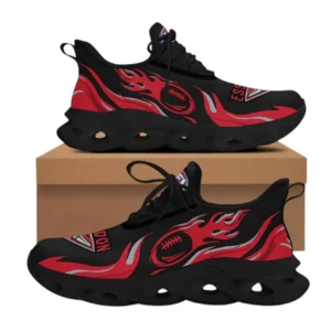 Essendon Max Soul Shoes, All Over Print Max Soul Shoes Essendon DAFL1316242026 - Black