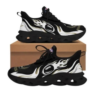 Collingwood Max Soul Shoes, All Over Print Max Soul Shoes Collingwood DAFL1316242027 - Black