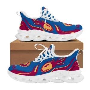 Brisbane Lions Max Soul Shoes, All Over Print Max Soul Shoes Brisbane Lions DAFL1316242036 - White