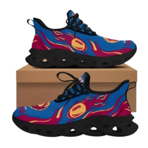 Brisbane Lions Max Soul Shoes, All Over Print Max Soul Shoes Brisbane Lions DAFL1316242036 - Black