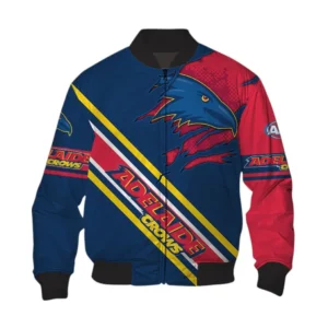Adelaide Crows Bomber Jacket, All Over Print Bomber Jacket Adelaide Crows DAFL1336252024