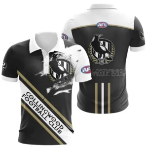 Collingwood Polo Shirt, All Over Print Polo Shirt Collingwood DAFL1336252025