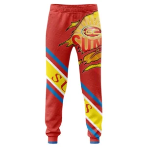 Gold Coast Suns Sweatpants, All Over Print Sweatpants Gold Coast Suns DAFL1336252026