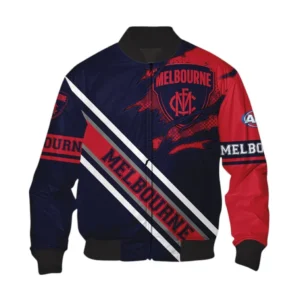 Melbourne Bomber Jacket, All Over Print Bomber Jacket Melbourne DAFL1336252031