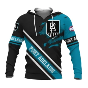 Port Adelaide Hoodie, All Over Print Hoodie Port Adelaide DAFL1336252036