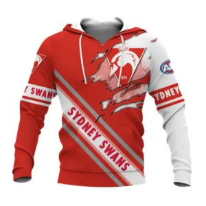 Sydney Swans Hoodie, All Over Print Hoodie Sydney Swans DAFL1336252037