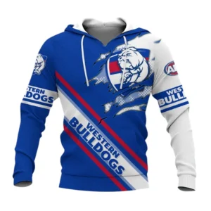 Western Bulldogs Hoodie, All Over Print Hoodie Western Bulldogs DAFL1336252041