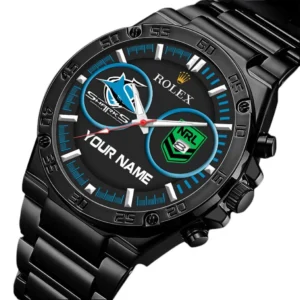 Cronulla Sharks Hand Watch, All Over Print Hand Watch DNRL1116252027