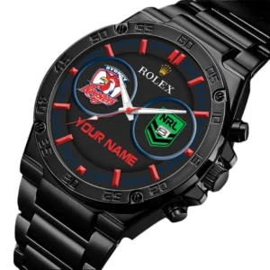 Sydney Roosters Hand Watch, All Over Print Hand Watch DNRL1116252029