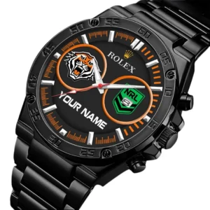 Wests Tigers Hand Watch, All Over Print Hand Watch DNRL1116252037