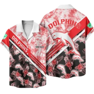 Redcliffe Dolphins Hawaiian Shirt, All Over Print Hawaiian Shirt DNRL1146262028