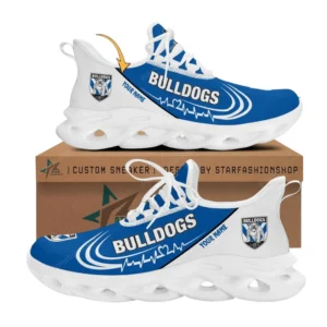 Canterbury Bankstown Bulldogs Max Soul Shoes, All Over Print Max Soul Shoes Canterbury Bankstown Bulldogs DNRL1202762026 - White