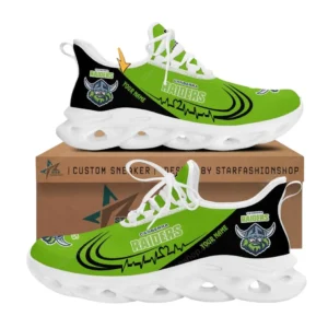 Canberra Raiders Max Soul Shoes, All Over Print Max Soul Shoes Canberra Raiders DNRL1202762029 - White