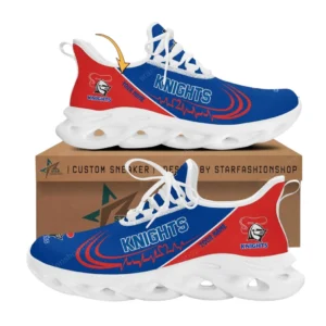 Newcastle Knights Max Soul Shoes, All Over Print Max Soul Shoes Newcastle Knights DNRL1202762035 - White