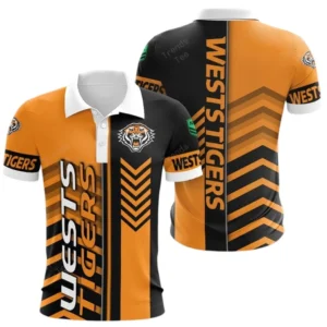 Wests Tigers Polo Shirt, All Over Print Polo Shirt Wests Tigers DNRL1246282032
