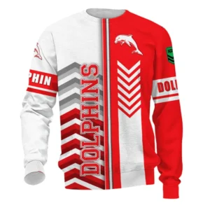 Redcliffe Dolphins Sweatshirt, All Over Print Sweatshirt  Redcliffe Dolphins DNRL1246282039