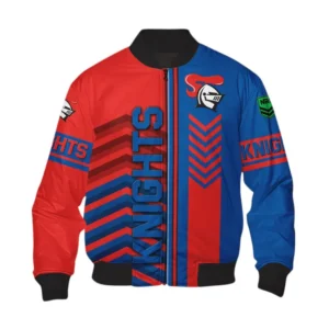 Newcastle Knights Bomber Jacket, All Over Print Bomber Jacket Newcastle Knights DNRL1246282040