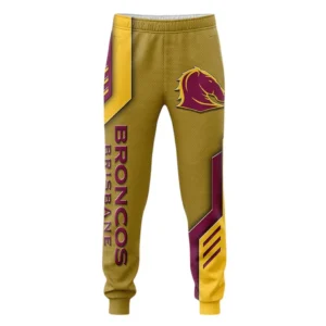 Brisbane Broncos Sweatpants, All Over Print Sweatpants Brisbane Broncos DNRL1256282025
