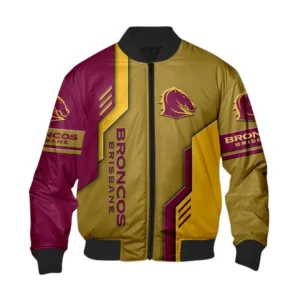 Brisbane Broncos Bomber Jacket, All Over Print Bomber Jacket Brisbane Broncos DNRL1256282025