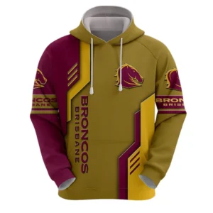 Brisbane Broncos Hoodie, All Over Print Hoodie Brisbane Broncos DNRL1256282025