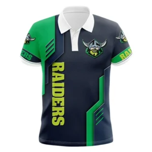 Canberra Raiders Polo Shirt, All Over Print Polo Shirt Canberra Raiders DNRL1256282026