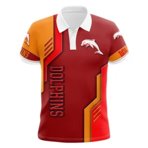 Redcliffe Dolphins Polo Shirt, All Over Print Polo Shirt Redcliffe Dolphins DNRL1256282029