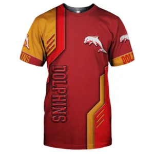 Redcliffe Dolphins T-Shirt, All Over Print T-Shirt Redcliffe Dolphins DNRL1256282029