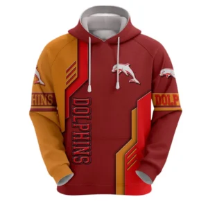 Redcliffe Dolphins Hoodie, All Over Print Hoodie Redcliffe Dolphins DNRL1256282029