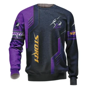 Melbourne Storm Sweatshirt, All Over Print Sweatshirt  Melbourne Storm DNRL1256282032