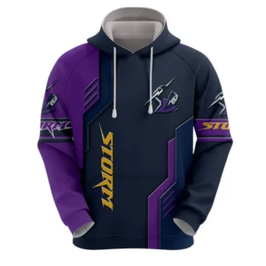 Melbourne Storm Hoodie, All Over Print Hoodie Melbourne Storm DNRL1256282032
