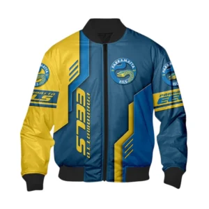 Parramatta Eels Bomber Jacket, All Over Print Bomber Jacket Parramatta Eels DNRL1256282036