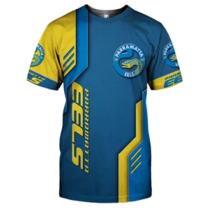 Parramatta Eels T-Shirt, All Over Print T-Shirt Parramatta Eels DNRL1256282036
