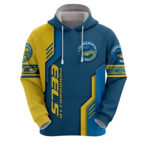 Parramatta Eels Hoodie, All Over Print Hoodie Parramatta Eels DNRL1256282036