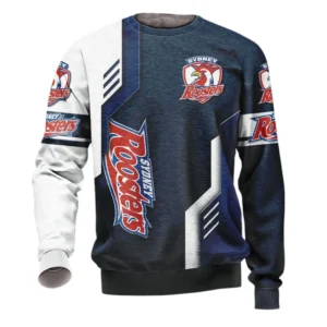 Sydney Roosters Sweatshirt, All Over Print Sweatshirt  Sydney Roosters DNRL1256282040