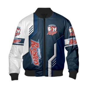 Sydney Roosters Bomber Jacket, All Over Print Bomber Jacket Sydney Roosters DNRL1256282040