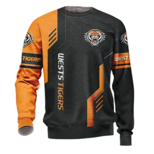 Wests Tigers Sweatshirt, All Over Print Sweatshirt  Wests Tigers DNRL1256282041