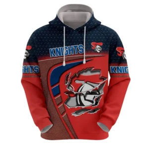 Newcastle Knights Hoodie, All Over Print Hoodie Newcastle Knights DNRL1266282028