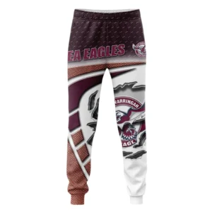 Manly Warringah Sea Eagles Sweatpants, All Over Print Sweatpants Manly Warringah Sea Eagles DNRL1266282031