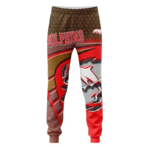 Redcliffe Dolphins Sweatpants, All Over Print Sweatpants Redcliffe Dolphins DNRL1266282040