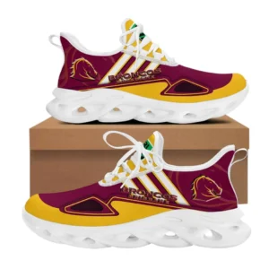 Brisbane Broncos Max Soul Shoes, All Over Print Max Soul Shoes Brisbane Broncos DNRL1276272025 - White
