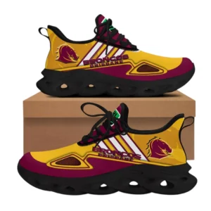 Brisbane Broncos Max Soul Shoes, All Over Print Max Soul Shoes Brisbane Broncos DNRL1276272026 - Black