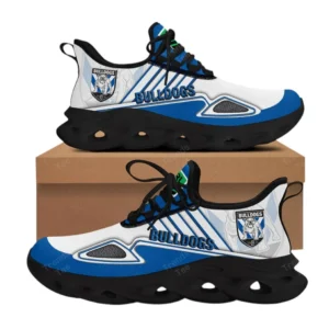 Canterbury Bankstown Bulldogs Max Soul Shoes, All Over Print Max Soul Shoes Canterbury Bankstown Bulldogs DNRL1276272029 - Black
