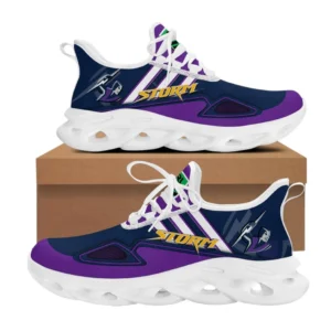 Melbourne Storm Max Soul Shoes, All Over Print Max Soul Shoes Melbourne Storm DNRL1276272040 - White