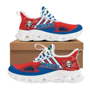Newcastle Knights Max Soul Shoes, All Over Print Max Soul Shoes Newcastle Knights DNRL1276272044 - White