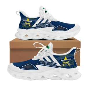 North Queensland Cowboys Max Soul Shoes, All Over Print Max Soul Shoes North Queensland Cowboys DNRL1276272046 - White