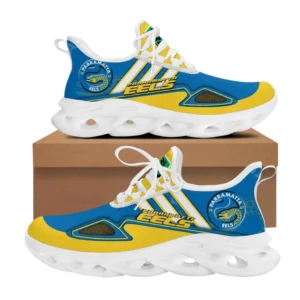 Parramatta Eels Max Soul Shoes, All Over Print Max Soul Shoes Parramatta Eels DNRL1276272048 - White