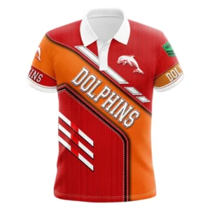 Redcliffe Dolphins Polo Shirt, All Over Print Polo Shirt Redcliffe Dolphins DNRL1286302028
